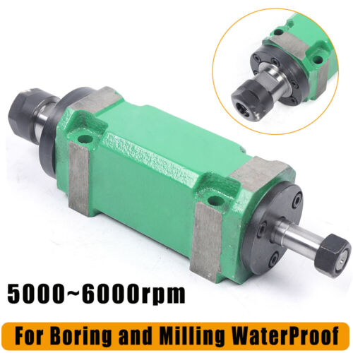 ER20 Power Head Spindle 5000-6000rpm Waterproof CNC Boring Milling Drilling Tool