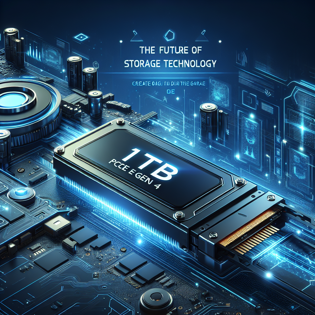 The Future of Storage Technology: Exploring the Advantages of 1TB PCIe Gen4 SSDs