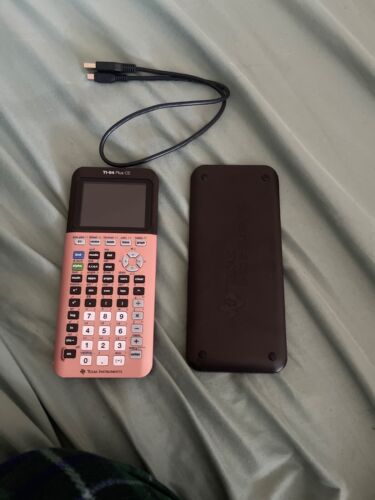 Texas Instruments TI-84 Plus CE Graphing Calculator – Rose Gold