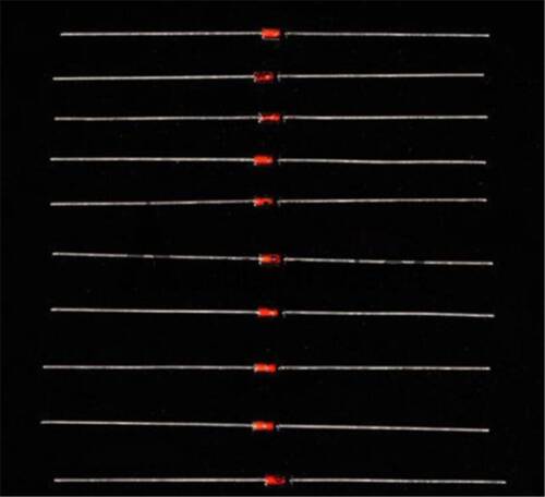 10PCS ON Semiconductor 1N5243B 1N5243 Zener Single Diode, 13 V, 500 mW, DO-35