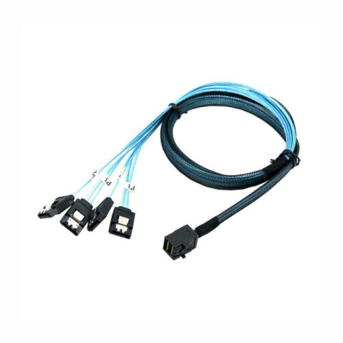 Amphenol SFF-8639 U.2 PCIe NVMe to SFF-8643 HD Mini-SAS SATA 12 Gb/s Cable Wire