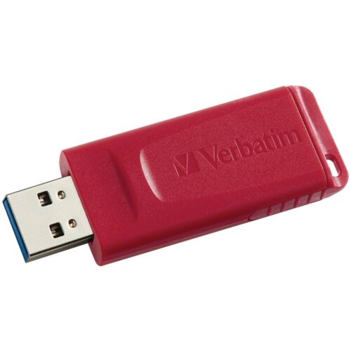 Verbatim 96806 USB Flash Drive 32GB 2.0 Red Password Protection