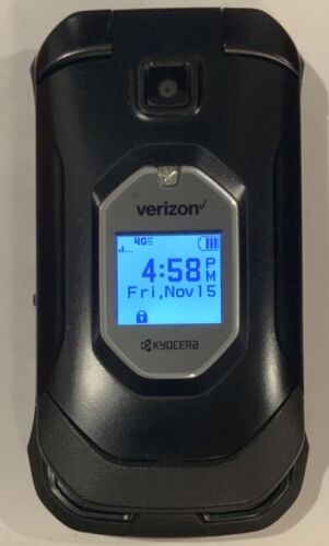 TESTED GSM UNLOCKED VERIZON KYOCERA DuraXV EXTREME PLUS E4811 RUGGED FLIP PHONE