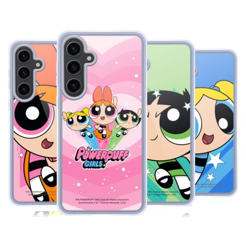 THE POWERPUFF GIRLS GRAPHICS GEL CASE COMPATIBLE WITH SAMSUNG PHONES & MAGSAFE