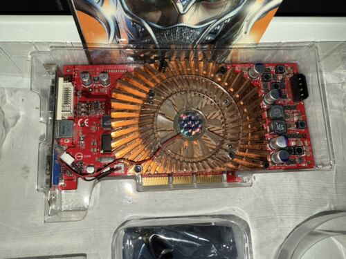 MSI GeForce FX 5900 128MB PC graphics card AGP (As Is In The Pictures) As Is!