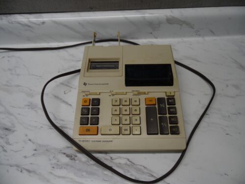 Vintage Texas Instruments TI-5130 Electronic Digital Printing Calculator