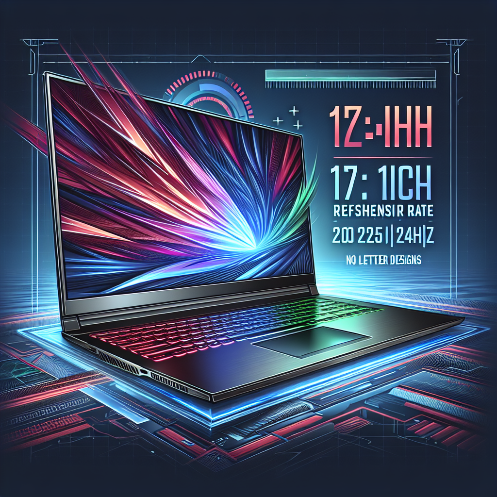 Experience Superior Performance with the MSI Katana A17 AI 17.3” 240Hz QHD Gaming Laptop