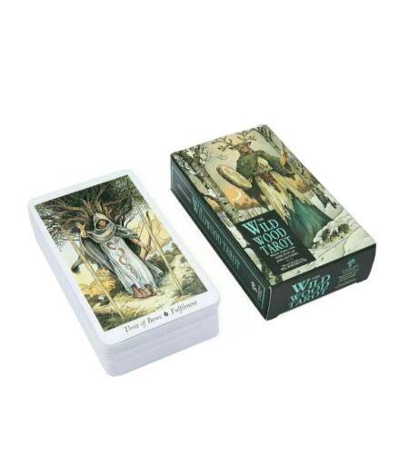 78pcs Tarot Deck Oracle Cards The Wild Wood Rider-Waite Future Fate Telling NIB