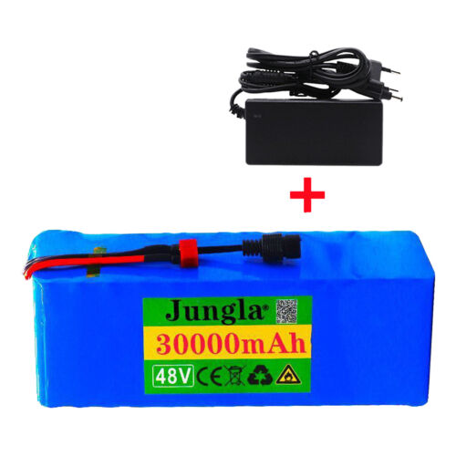 New 48V 30Ah 30000mAh Lithiun Li-ion Battery Pack Ebike Bicycle Electric Bike