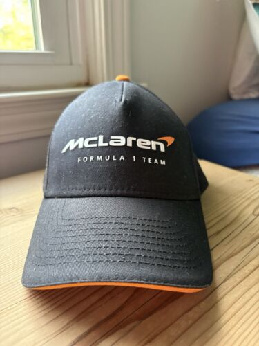 McLaren Formula 1 Team Racing Salesforce Adjustable SnapBack Hat Cap