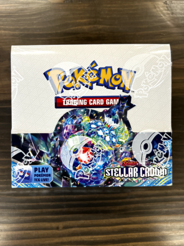 Pokemon Stellar Crown (SV07) Booster Box Brand New Factory Sealed