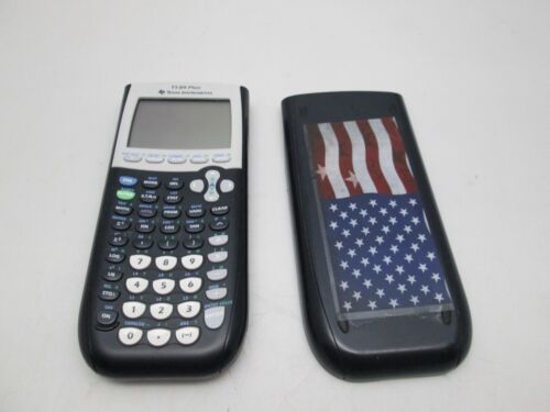 Texas Instruments TI-84 Plus Graphing Calculator  w/ Cover TESTED