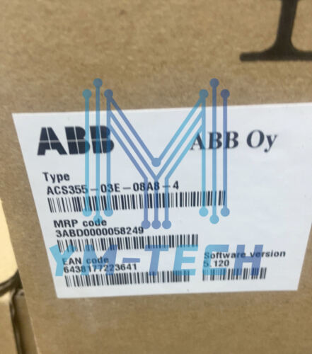 1PC New ABB ACS355-03E-02A4-4 Inverter Expedited Shipping ACS35503E02A44