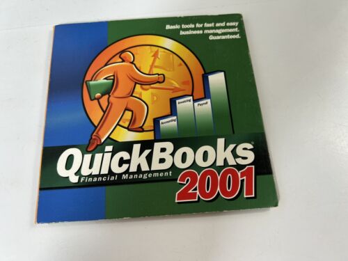 QuickBooks 2001 Financial Software W/KEY CODE f/Windows 95/98/NT 4.0/2000/Me