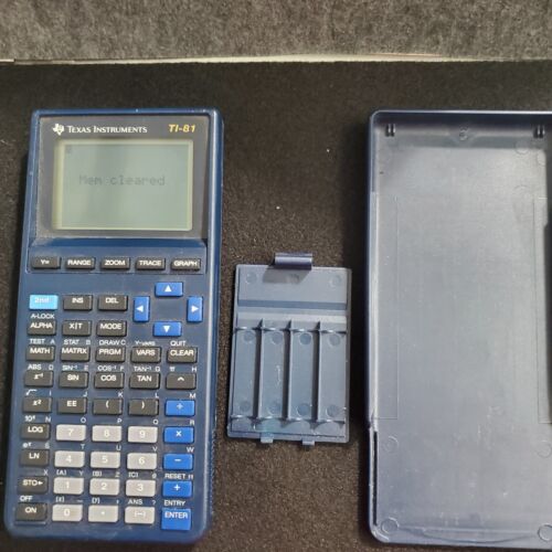 TEXAS INSTRUMENTS TI-81 NAVY GRAPHING CALCULATOR