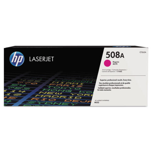 HP Inc. HP 508A (CF363A) Magenta Original LaserJet Toner Cartridge