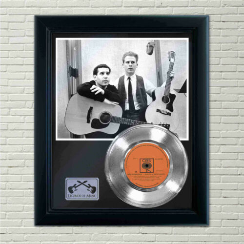 Simon And Garfunkel “Mrs Robinson” Silver Framed Record Display