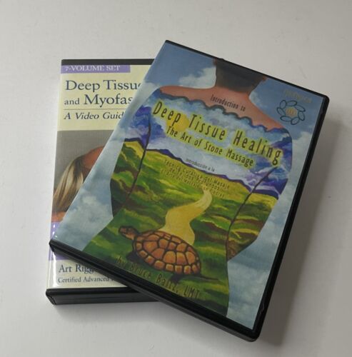 Learn Deep Tissue Massage Courses 8 DVD’s Bundle Art Riggs Bruce Baltz Set