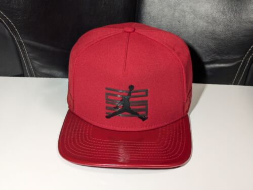 Air Jordan 11 Win Like 96 Jumpman Snapback Cap Hat Men Red Black