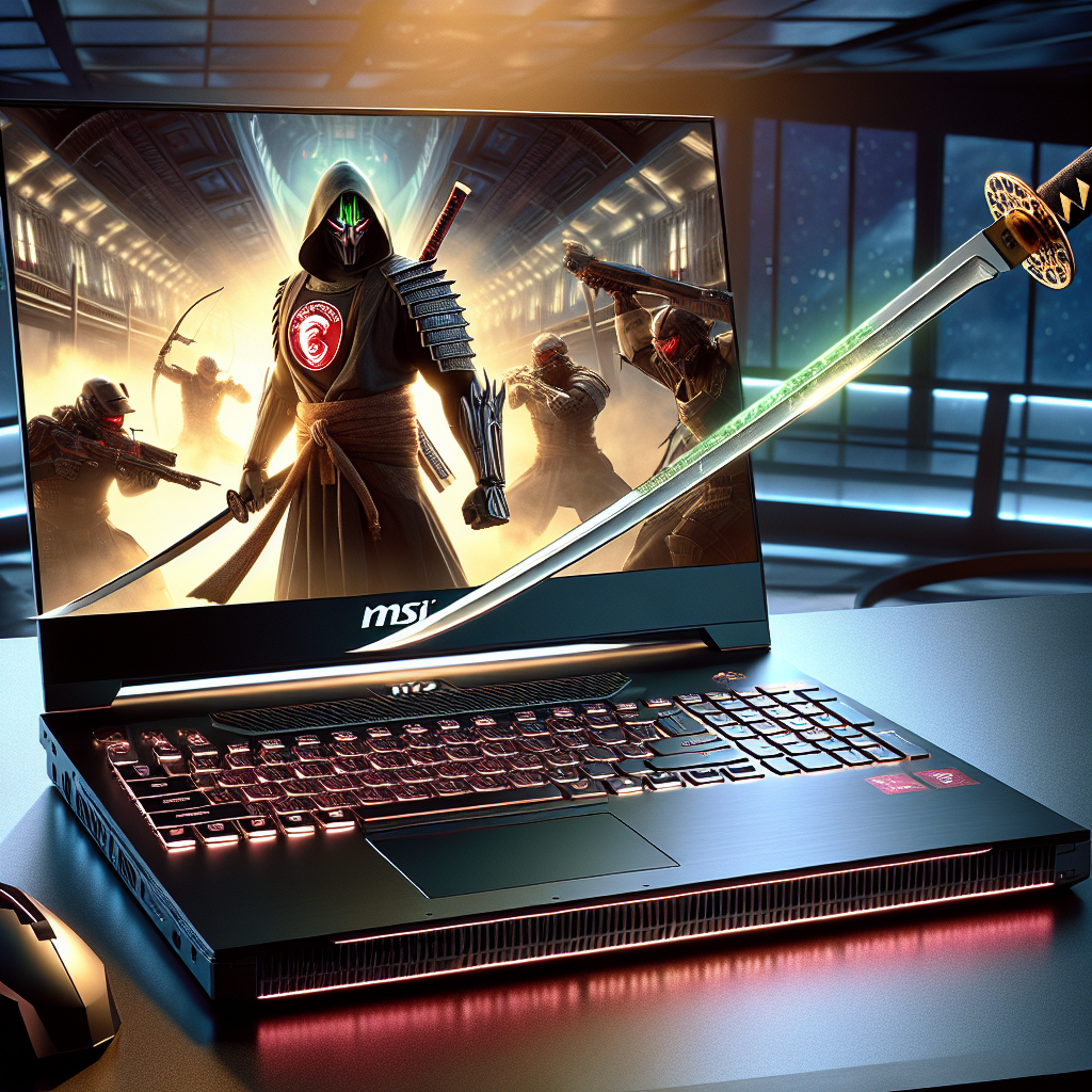 Experience Ultimate Gaming Performance with the MSI Katana A17 AI 17.3” Laptop