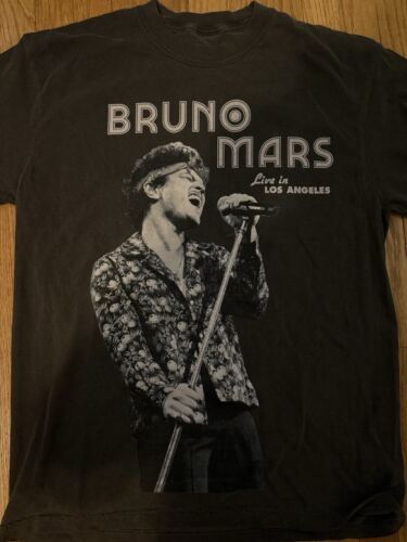 Bruno Mars Intuit Dome Medium Shirt