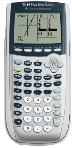 Texas Instruments TI-84 Plus Silver Edition Graphing Calculator Silver/Gray