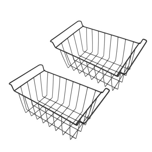 2 Pcs Freezer Storage Wire Rack Easy Maintenance Hanging Organizer For Shelv FER