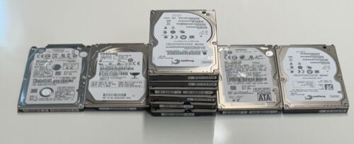 Lot of 10 -250GB or 320gb 2.5″ Hard Disk Drive SATA 2.5 Inch Laptop HDD