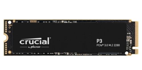 **New** Crucial P3 2TB PCIe 3.0 3D NAND NVMe M.2 SSD up to 3500MB/s CT2000P3SSD8