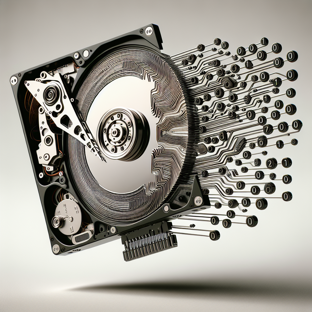 Exploring the Inner Workings of a Hard Disk Drive: How Data is Stored and Accessed