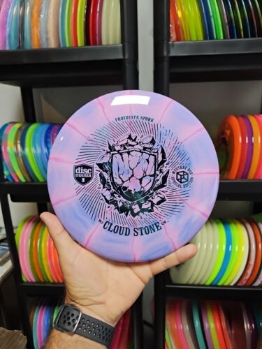 Discmania Cloud Stone Lux Vapor 159g #1 Prototype Spore Disc Golf Hybrid Putter