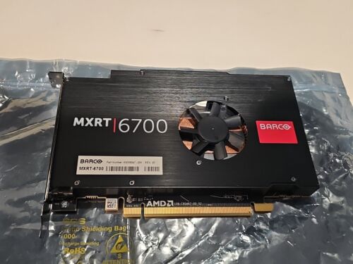 Barco AMD MXRT 6700 8GB DDR5 4-Port DP Graphics Card