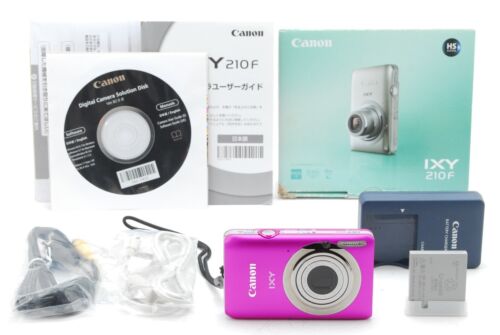 [MINT W/BOX] Canon IXY 210F PowerShot Pink  12.1MP Digital Camera From JAPAN