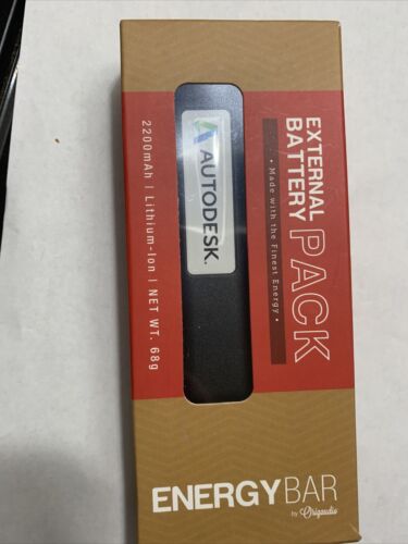 Origaudio Autodesk 2200 mAh Lithium-Ion External Battery Pack Energy Bar – NIB