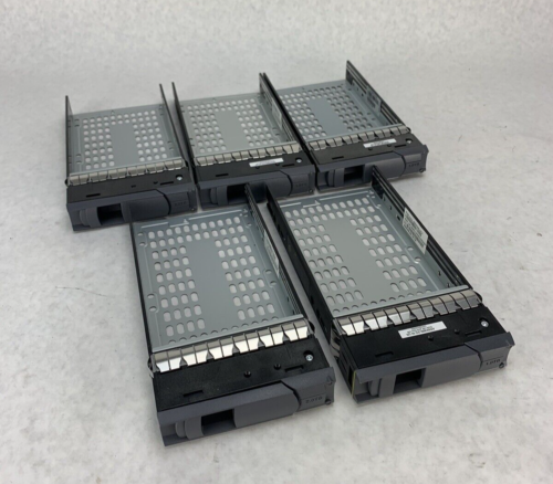 Lot 5 NetAPP 111-00734+C0 1.0TB SAS/SATA 3.5″ Hard Drive Tray Only 0095673-10