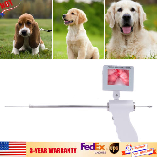 Visual Artificial Insemination AI Gun Breeding Device Dog Endoscope Breeding Kit