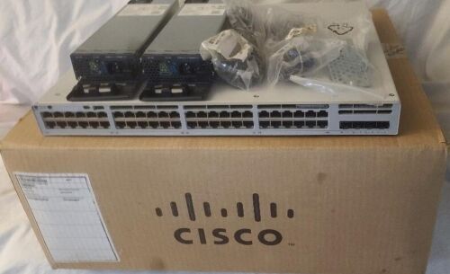 Cisco C9300L-48P-4X-E Catalyst 9300 48-port W 4 10Gig uplinks PoE+ Switch