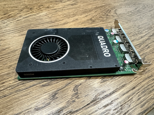 Dell NVIDIA QUADRO M2000 GPU 4gb 128-bit Gddr5 PCI Express 3.0 X16