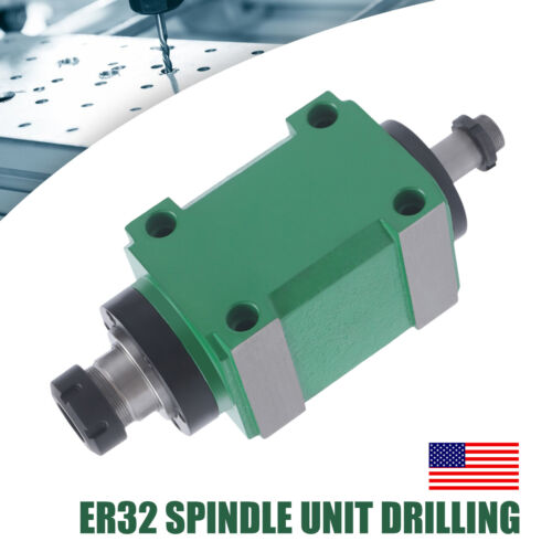 ER32 Spindle Unit Drilling Milling Boring Power Head 3000rpm CNC Machine Part