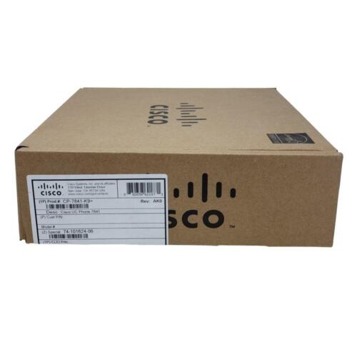 Cisco 7841 IP Phone (CP-7841-K9=) – Brand New w/1-Year Warranty