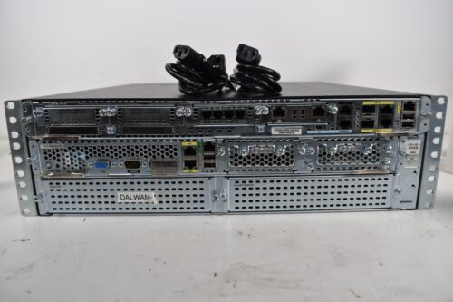 Cisco C3900-SPE100/K9 Router – Assorted Licenses – UCS-E160D-M2/K9 Blade