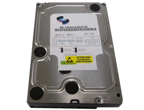 WL 1TB 7200RPM 64MB Cache (Enterprise Grade) SATA 3Gb/s 3.5″ Internal Hard Drive