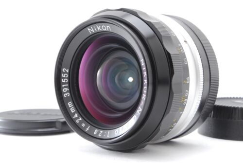 [Near MINT]Nikon Non Ai NIKKOR N.C Auto 24mm F/2.8 Wide Angle MF Lens From JAPAN