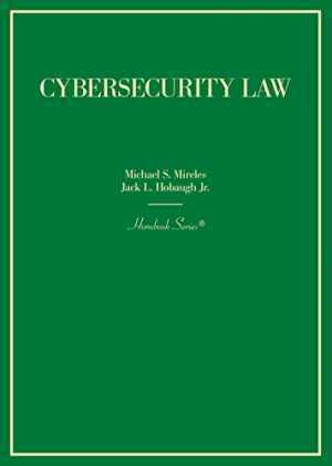 Cybersecurity Law (Hornbooks) – Hardcover, by Mireles Michael; Hobaugh – Good