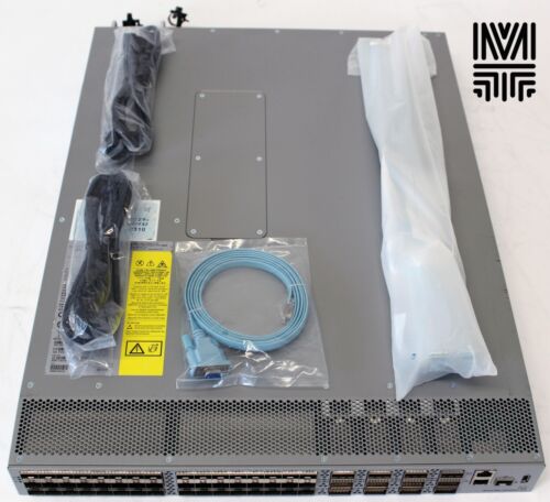 Cisco N9K-C93240YC-FX2 48x 25GB SFP 12x 100GB QSFP28 Port Side Exhaust, TESTED!