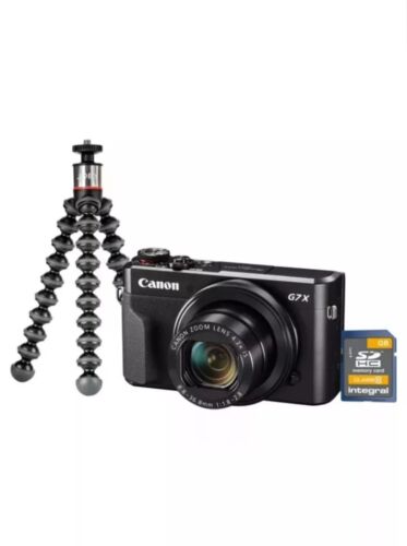 CANON PowerShot G7 X MK II Compact Camera Vlogging Kit G7X MKII – Fast Ship