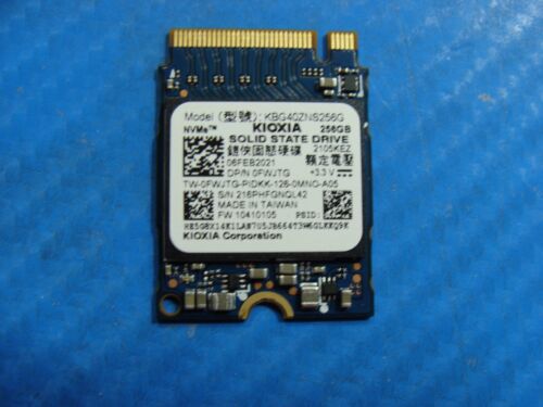 Dell 3410 Kioxia 256GB NVMe M.2 SSD Solid State Drive KBG40ZNS256G FWJTG