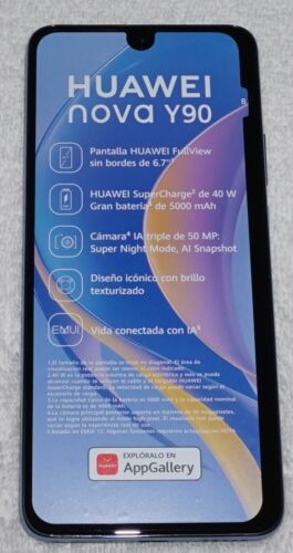 Huawei Nova Y90 6.7″ OLED 8GB/128GB 50MP Global Version GSM Unlocked 5000mAh NEW