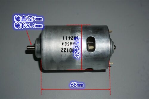 775 DC Motor Ball Bearing 12-36V 3500-9000RPM Large Torque Power Low Noise D9Z2