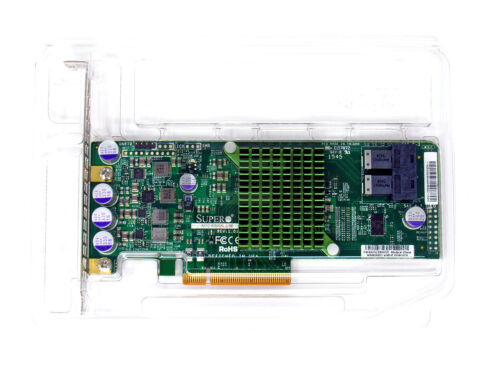 Supermicro AOC-S3008L-L8E SAS 8-Port 12Gb/s PCIe HBA w/ Bracket IT-Mode